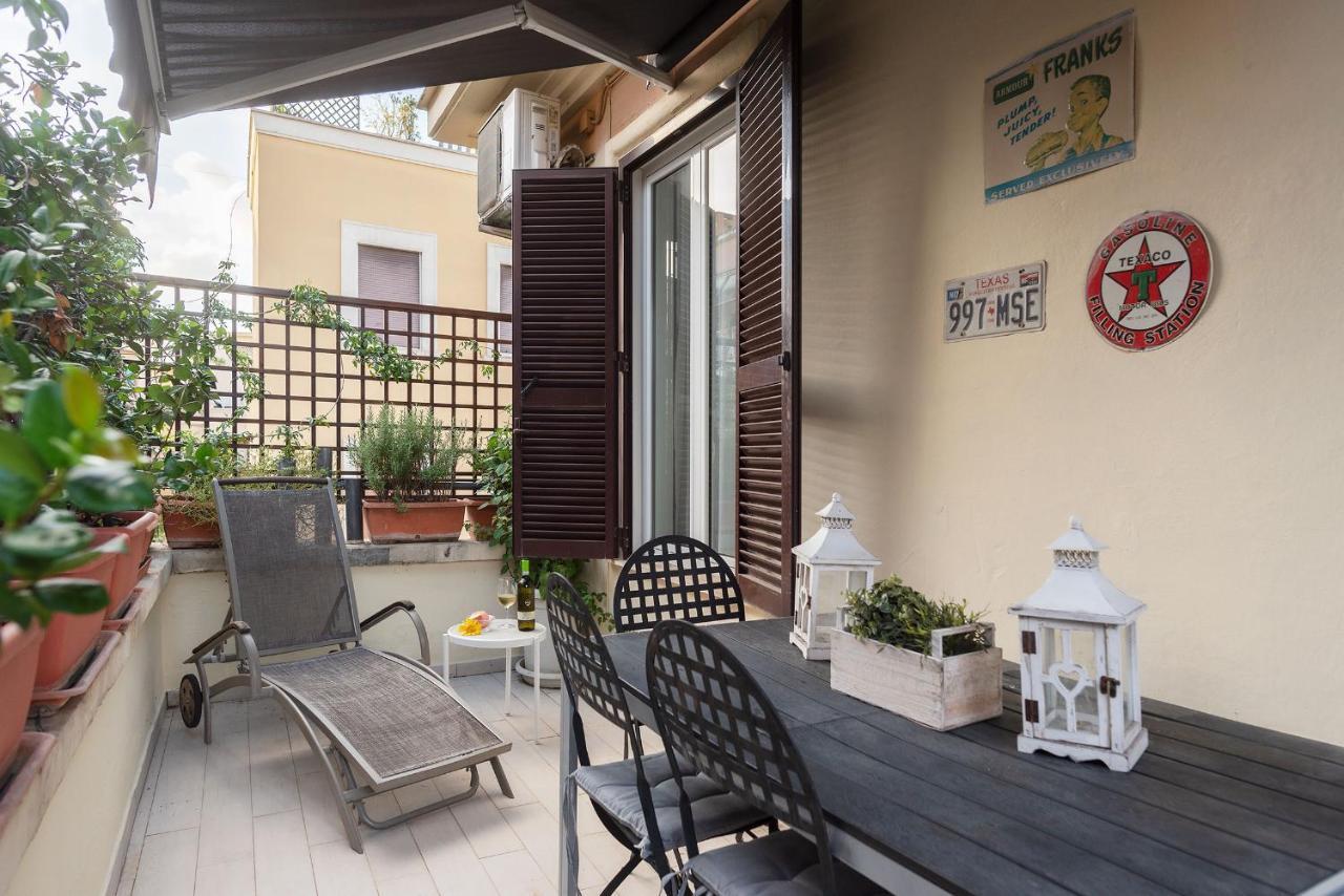 Penthouse Apartment With Terrace Close To Vatican Rome Buitenkant foto